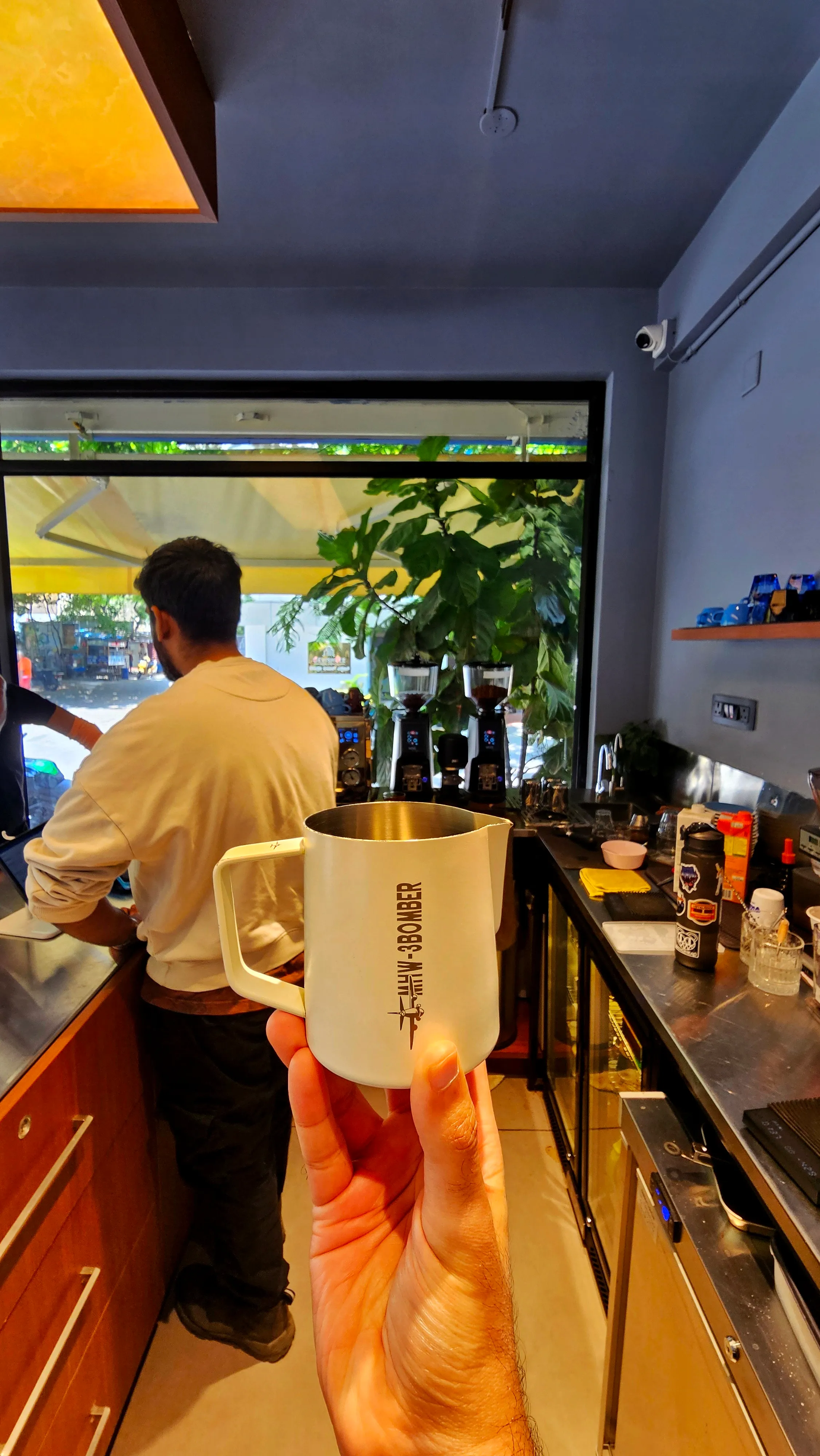 A coffee moment at Juno Coffee Club