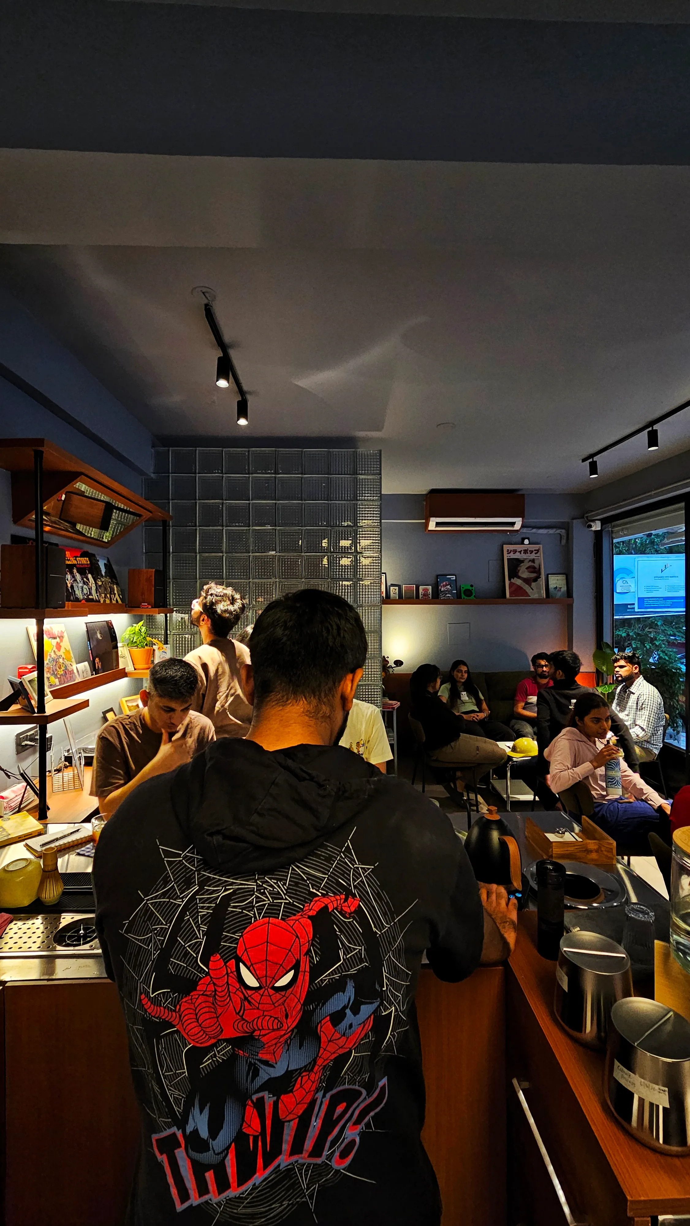 Pour-over brew bar at Juno Coffee Club